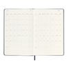 Moleskine Black Hard Cover Large 12-Month Daily 2026 Planner
