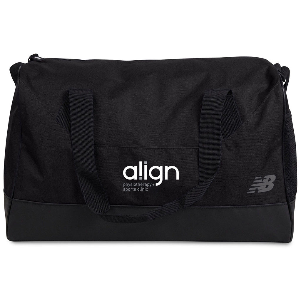New Balance Black Essentials Medium Duffel