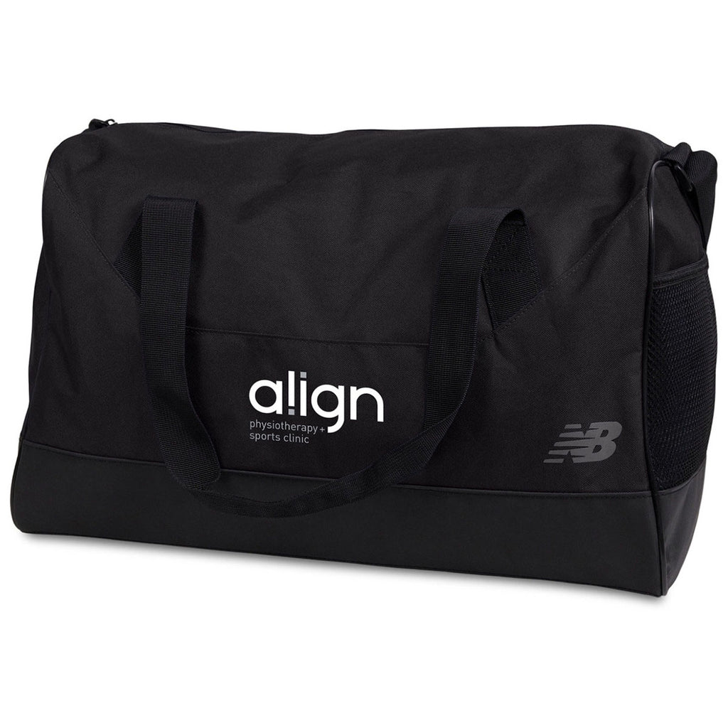 New Balance Black Essentials Medium Duffel