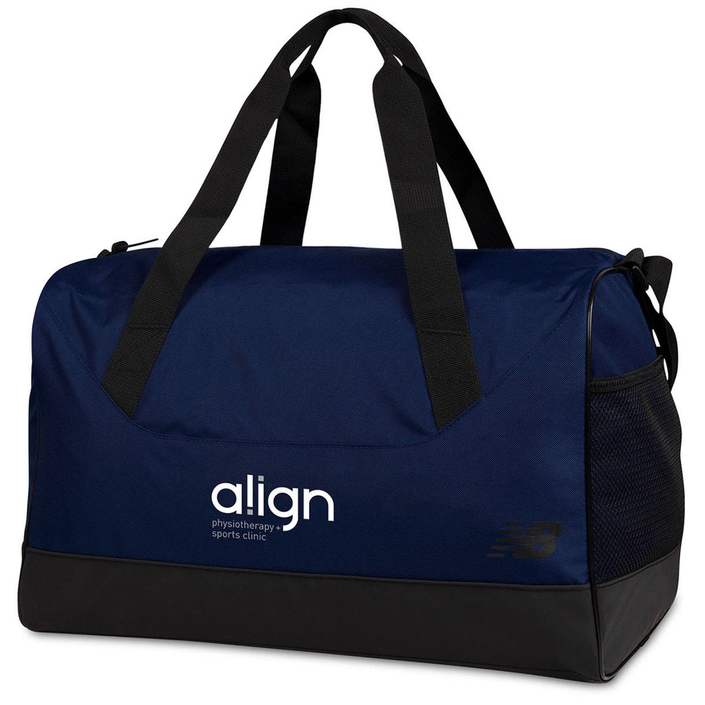 New Balance Navy Essentials Medium Duffel