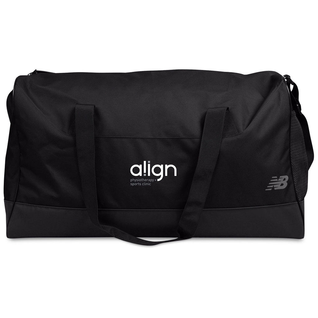 New Balance Black Essentials Large Duffel