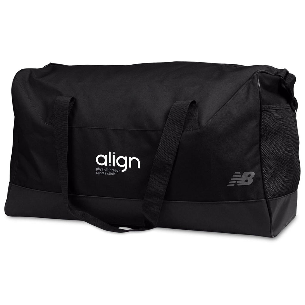 New Balance Black Essentials Large Duffel