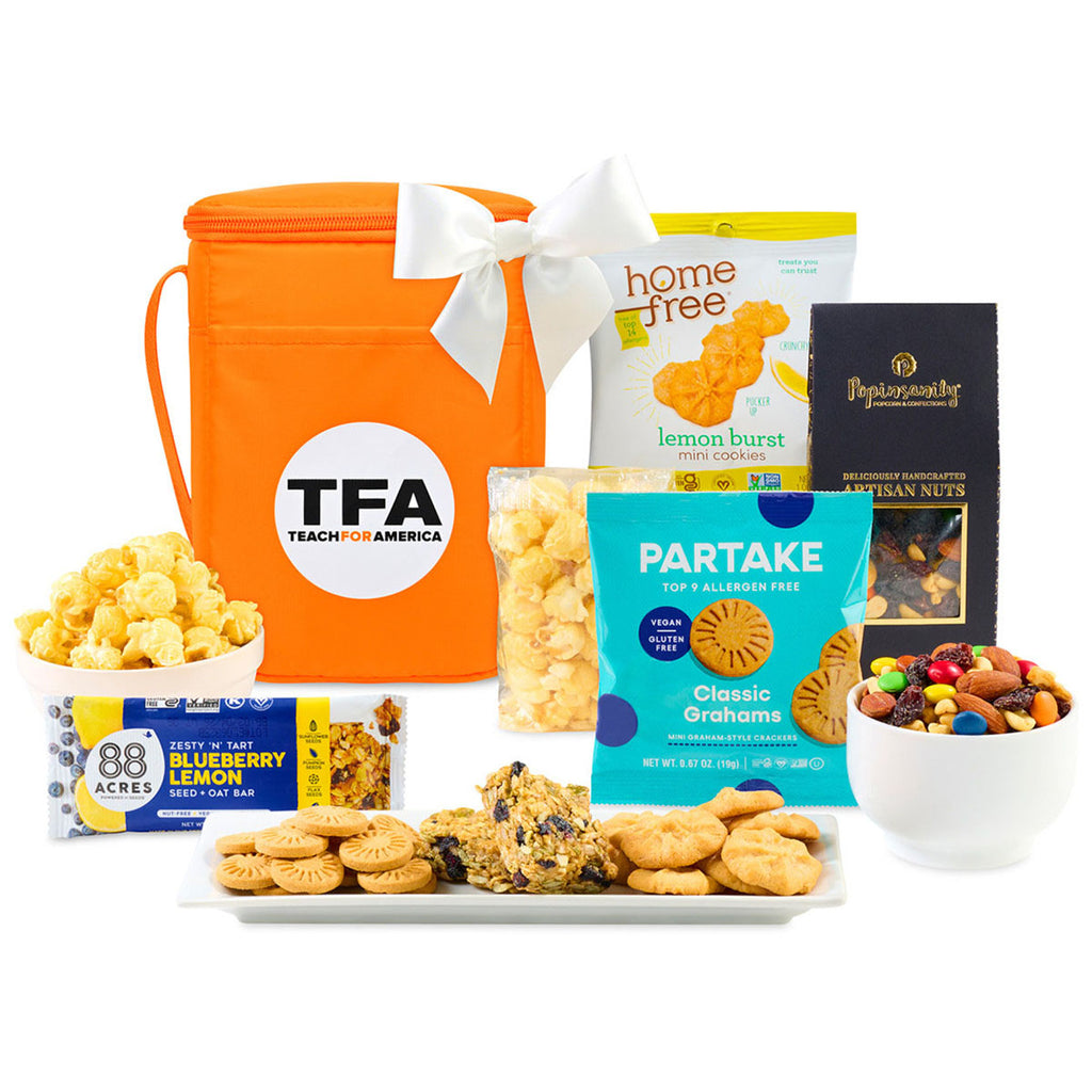Gourmet Expressions Carrot Curl Arlo Good Vibes & Goodies Cooler