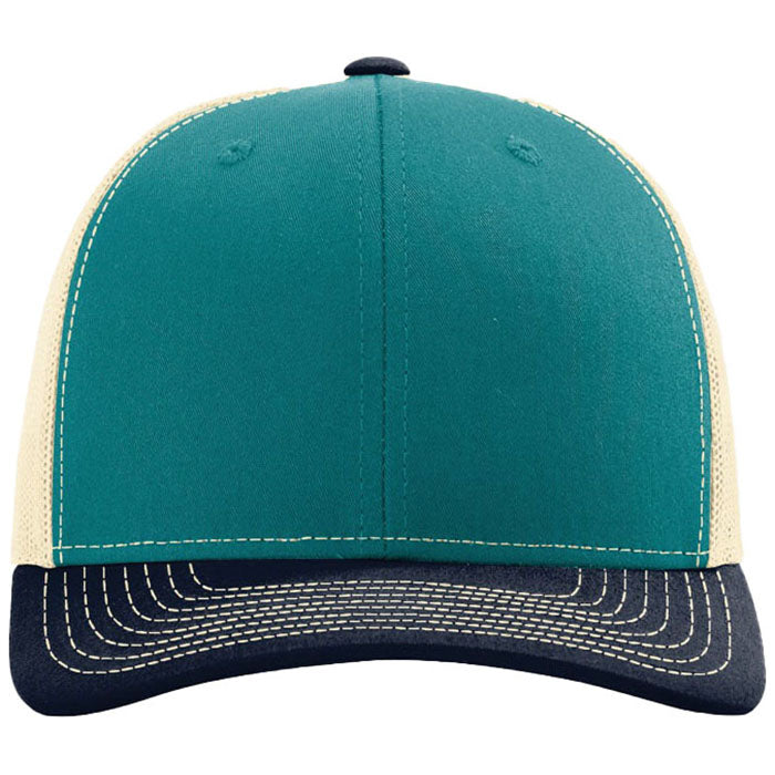 Richardson Blue Teal/Birch/Navy Trucker Cap