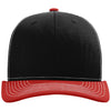 Richardson Black/White/Red Trucker Cap