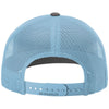Richardson Charcoal/Columbia Blue Trucker Cap