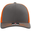 Richardson Charcoal/Orange Trucker Cap