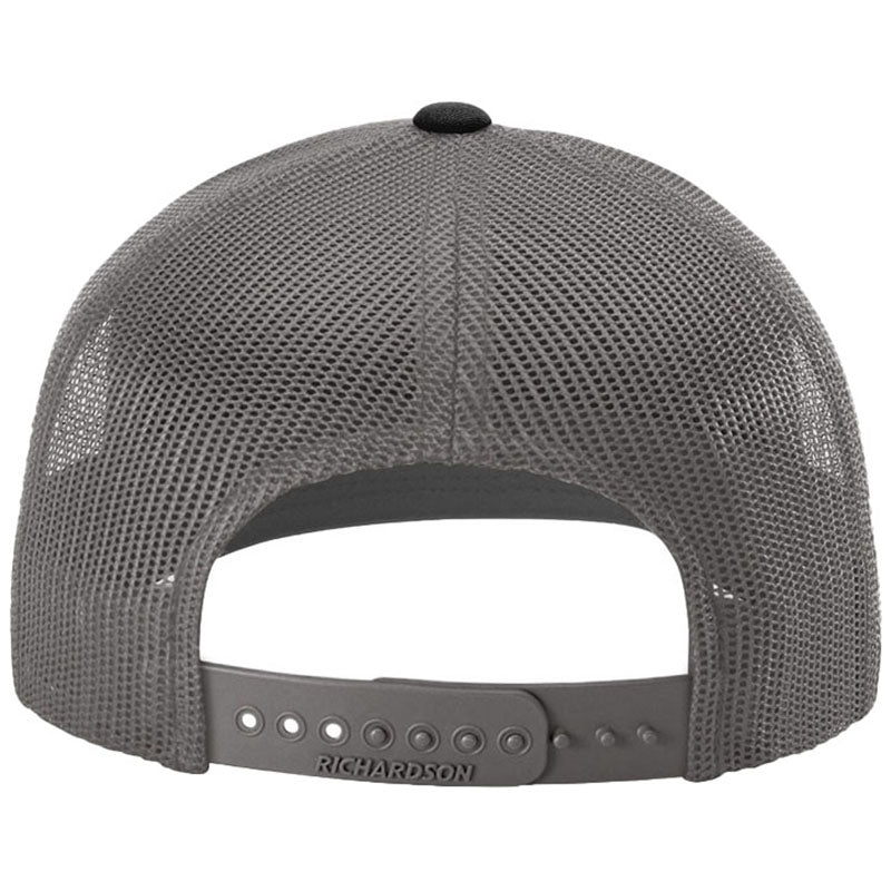 Richardson Grey/Charcoal/Black Trucker Cap