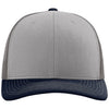 Richardson Grey/Charcoal/Navy Trucker Cap