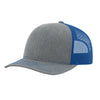 Richardson Heather Grey/Royal Trucker Cap