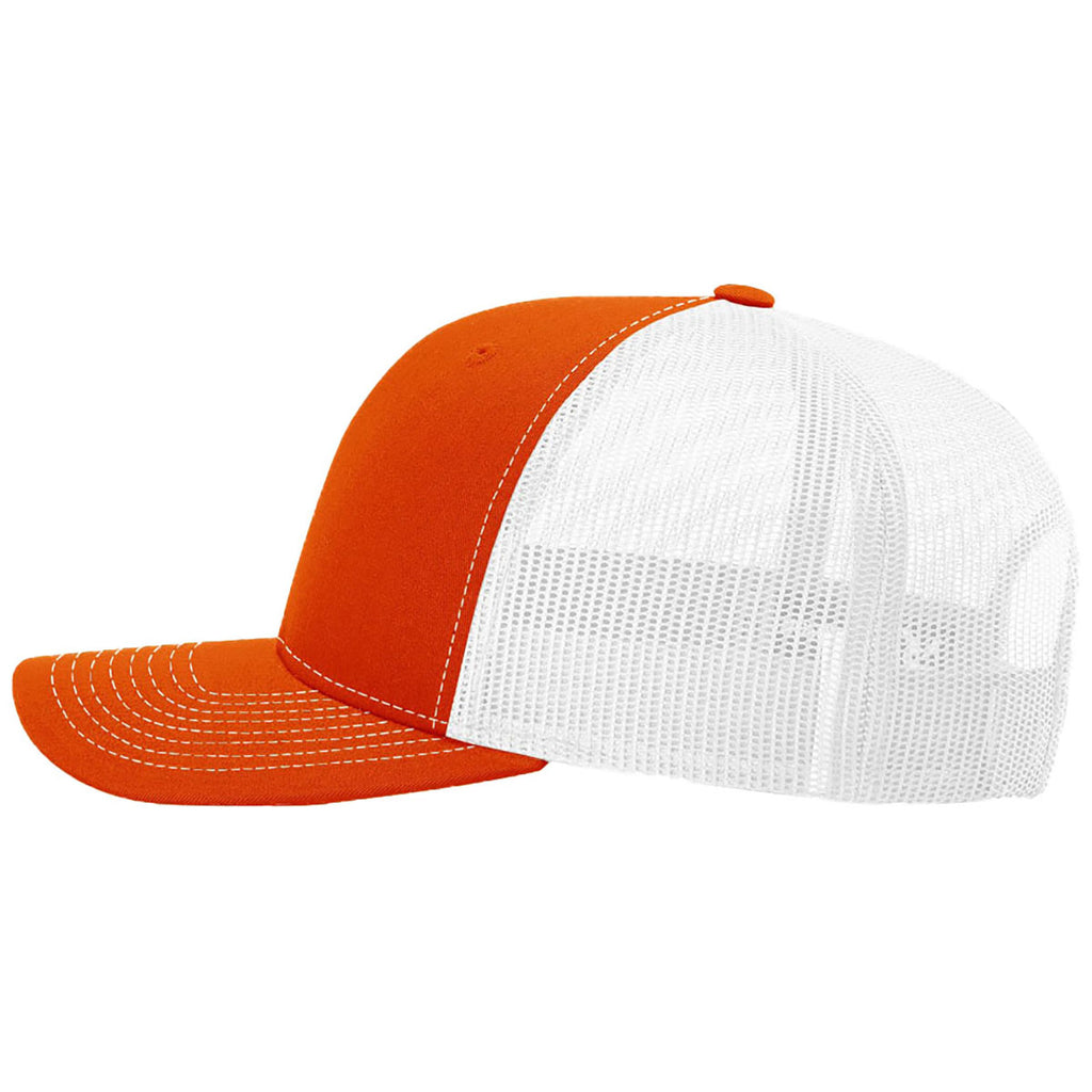 Richardson Orange/White Trucker Cap