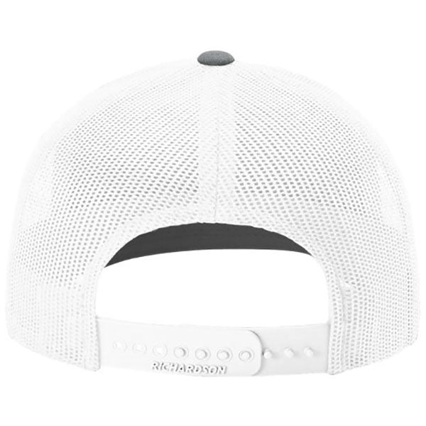 Richardson Royal/White/Heather Grey Trucker Cap