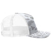 Richardson Blizzard Duck Camo/White Printed Five-Panel Trucker