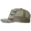 Richardson Marsh Duck Camo/Loden Printed Five-Panel Trucker