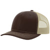 Richardson Brown/Khaki 112+ R-Flex Adjustable Trucker