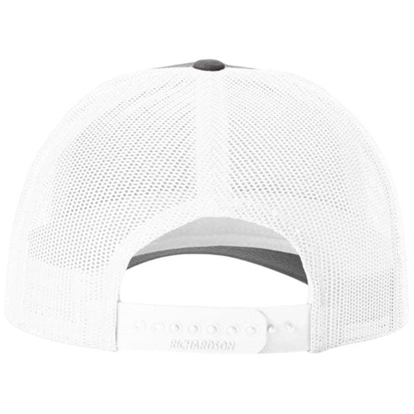 Richardson Charcoal/White Low Pro Trucker