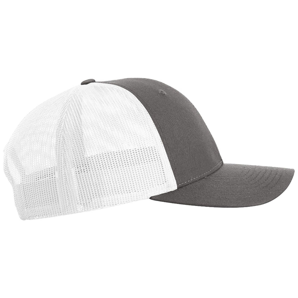 Richardson Charcoal/White Low Pro Trucker