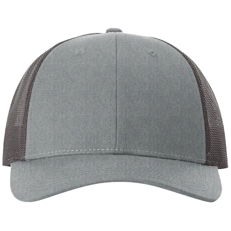 Richardson Heather Grey/Dark Charcoal Low Pro Trucker