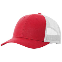 Richardson Red Heather/Light Grey Low Pro Trucker