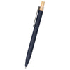 Hit Navy Recycled Aluminum Pen With Bamboo Plunger