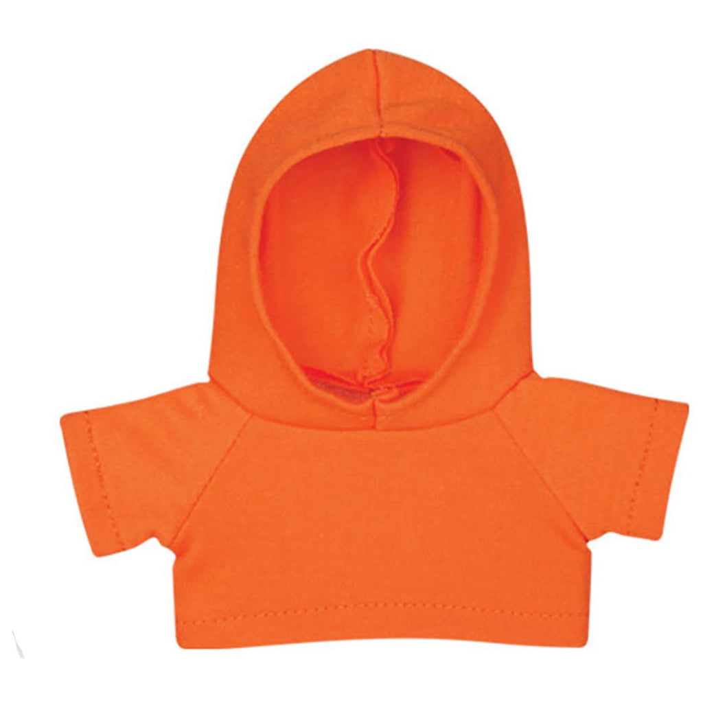 Hit 8 1/2" Big Paw Brown Bear with Orange Hoodie