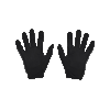 Under Armour Men's Black/Black/Black Reflective Storm Run Liner Gloves