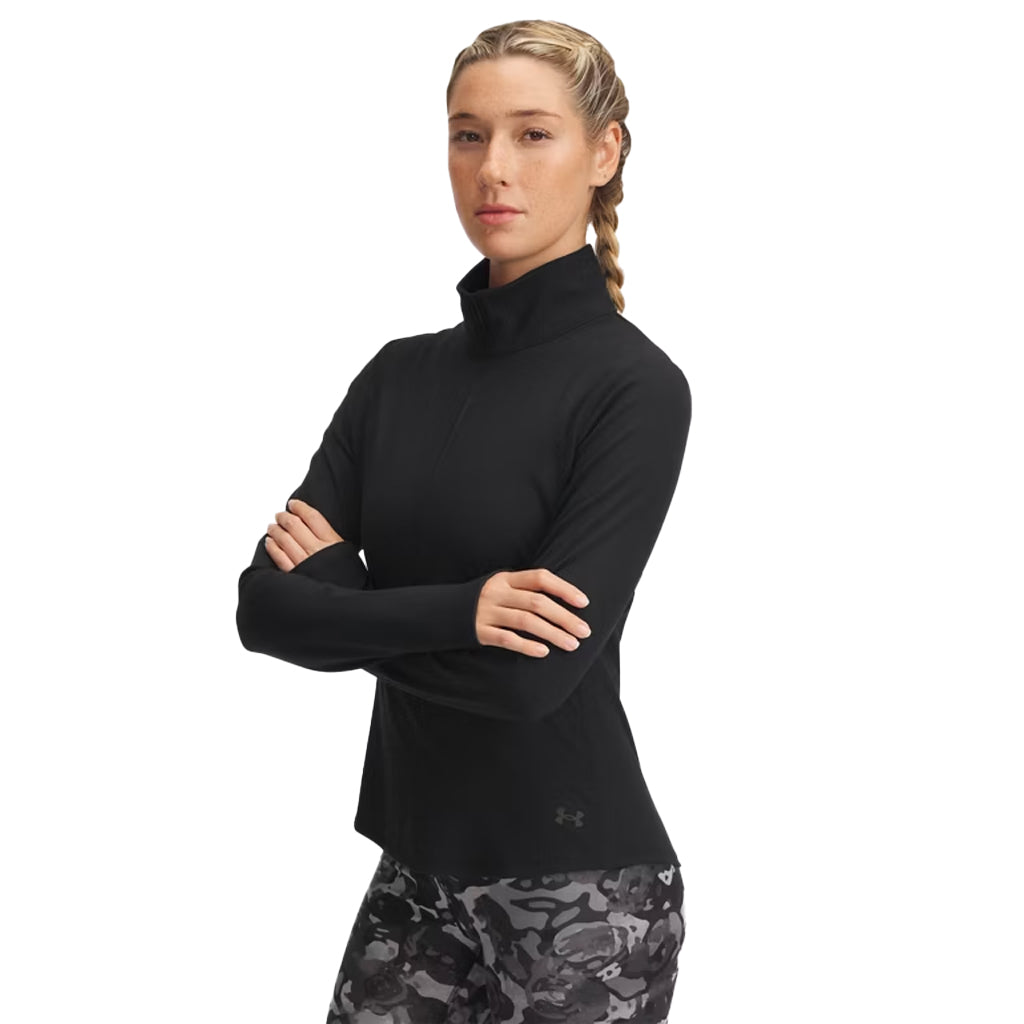 Under Armour Women's Black Motion 1/2 Zip