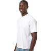 American Apparel Unisex White Heavyweight Cotton Mid-Length Tee