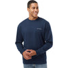 Columbia Men's Collegiate Navy Hart Mountain Crew