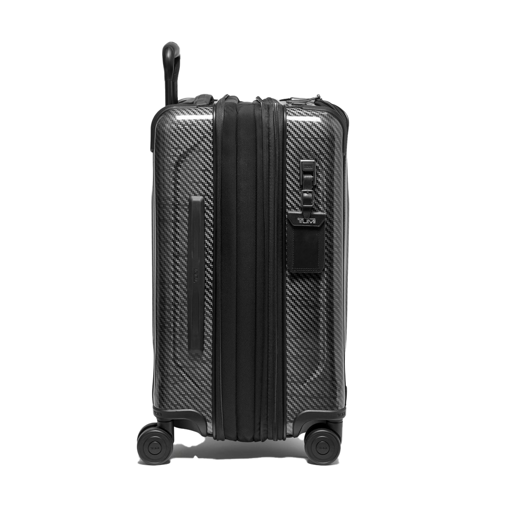 TUMI Black Graphite Tegra Lite Continental Front Pocket Expandable Carry-On