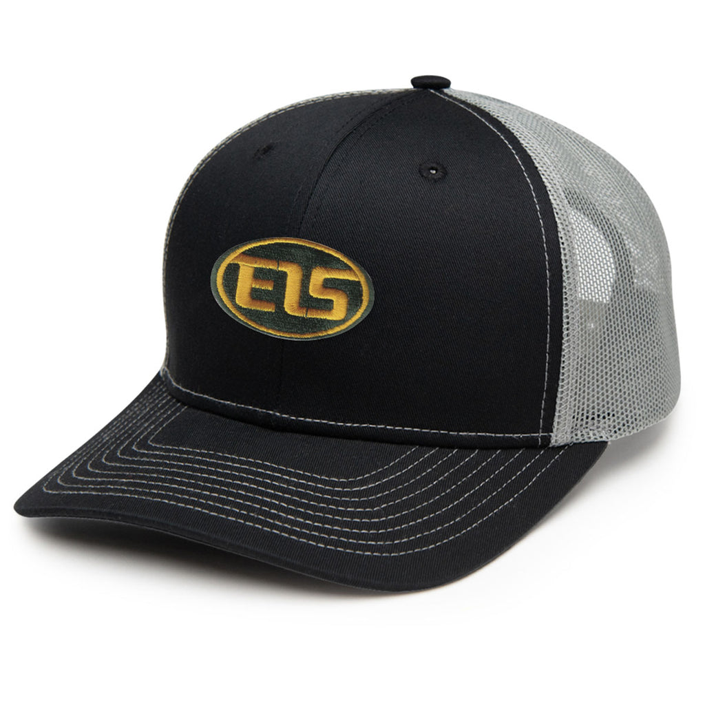 Hit Black with Grey Mesh The Hauler Classic Trucker