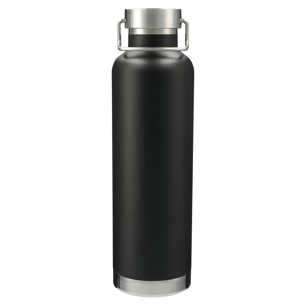 48-Hour Leed's Black Thor Copper Vacuum Insulated Bottle 32oz