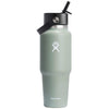 48-Hour Hydro Flask Agave Travel Bottle with Flex Straw Cap 32oz