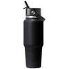 Hydro Flask Black Travel Bottle with Flex Straw Cap 32oz