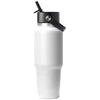 48-Hour Hydro Flask White Travel Bottle with Flex Straw Cap 32oz