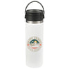 48-Hour Hydro Flask White Wide Mouth 20 oz Bottle with Flex Sip Lid