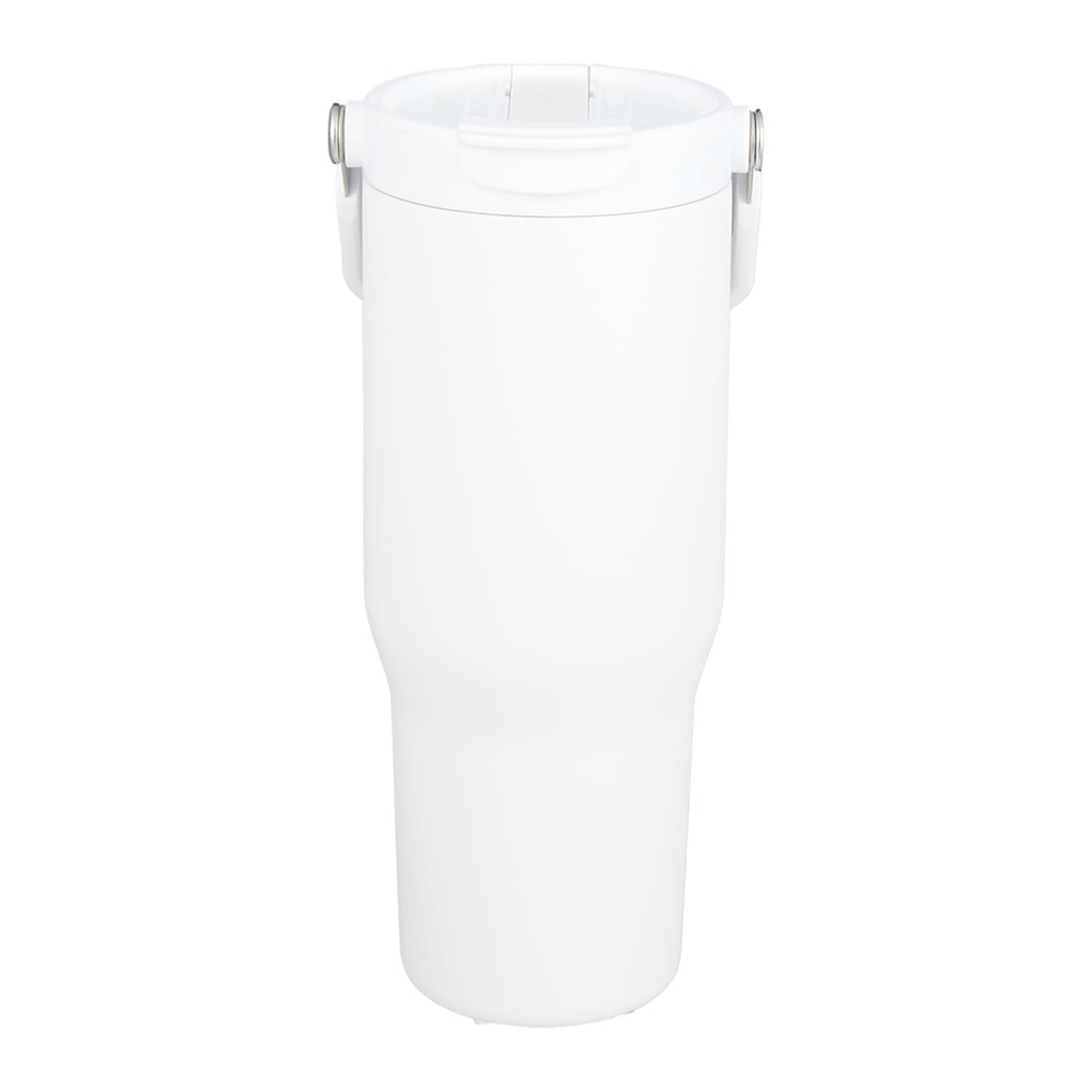 Leed's White Carnival Recycled Sip Or Swig Tumbler 30oz