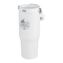 Leed's White Carnival Recycled Sip Or Swig Tumbler 30oz