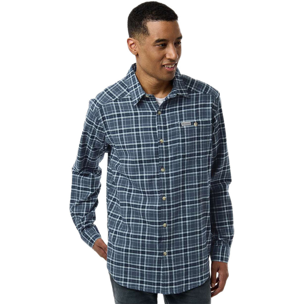 Columbia Men's Dark Mountain Quad Cornell Woods Flannel Shirt