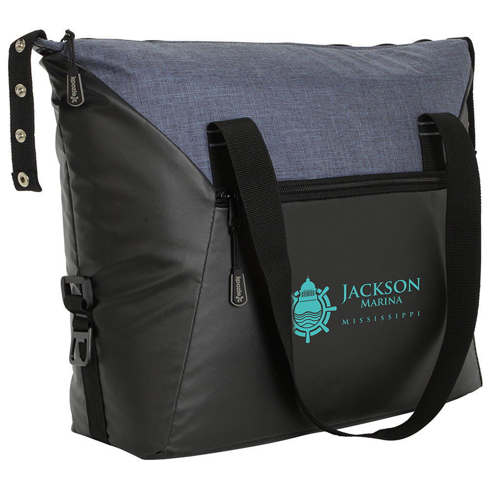 Koozie Navy Empire Recycled PVB Cooler Tote