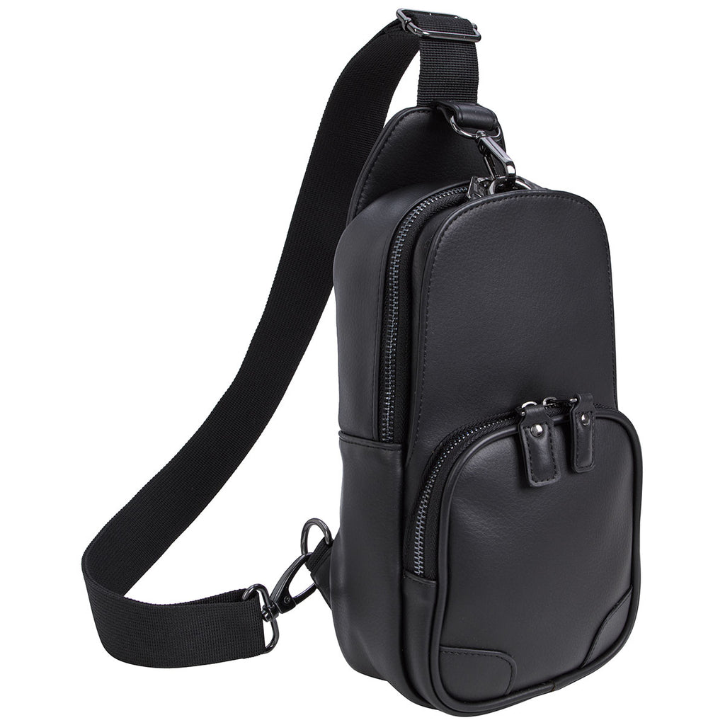 KAPSTON Black Natisino Recycled PU Sling Pack