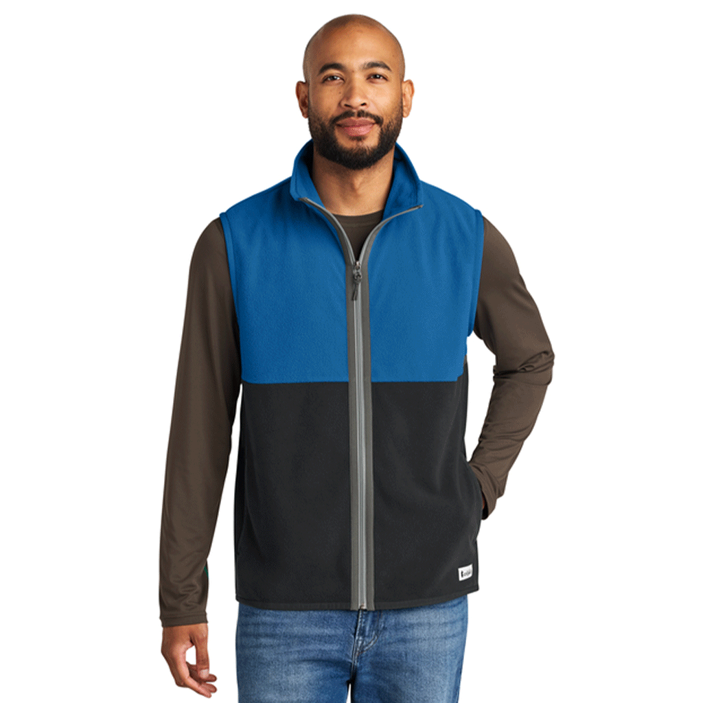 Cotopaxi Men's Atlantic/Black Amado Fleece Vest