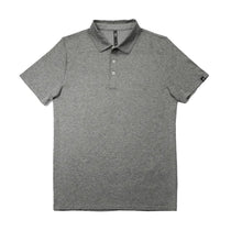 Glyder Men's Black Heather Pin Seeker Polo