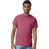 Gildan Men's Heather Cardinal Ultra Cotton 6 oz. T-Shirt