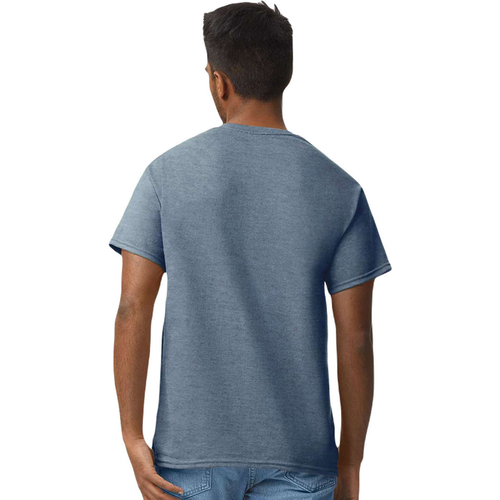 Gildan Men's Heather Indigo Ultra Cotton 6 oz. T-Shirt