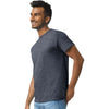 Gildan Men's Heather Navy Ultra Cotton 6 oz. T-Shirt