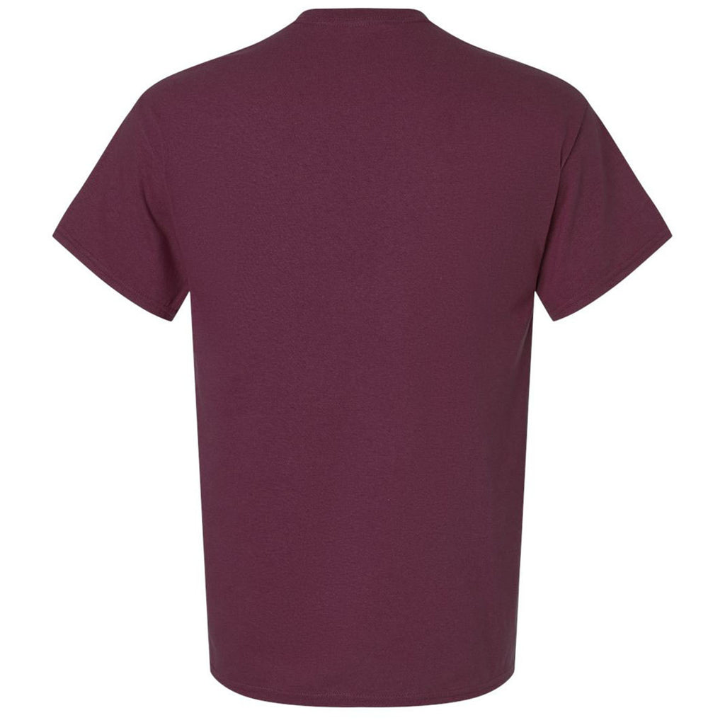 Gildan Men's Maroon Ultra Cotton 6 oz. T-Shirt