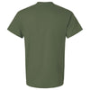 Gildan Men's Military Green Ultra Cotton 6 oz. T-Shirt