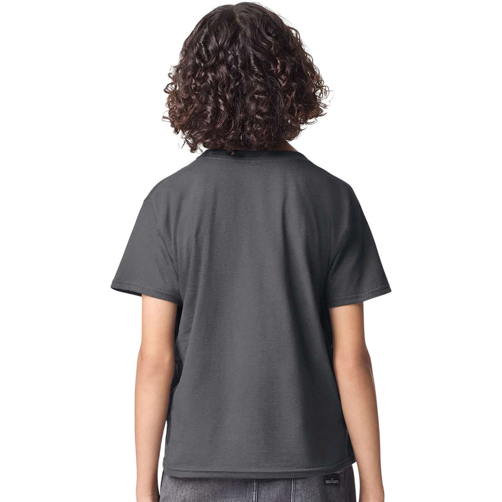 American Apparel Youth Asphalt Fine Jersey Tee