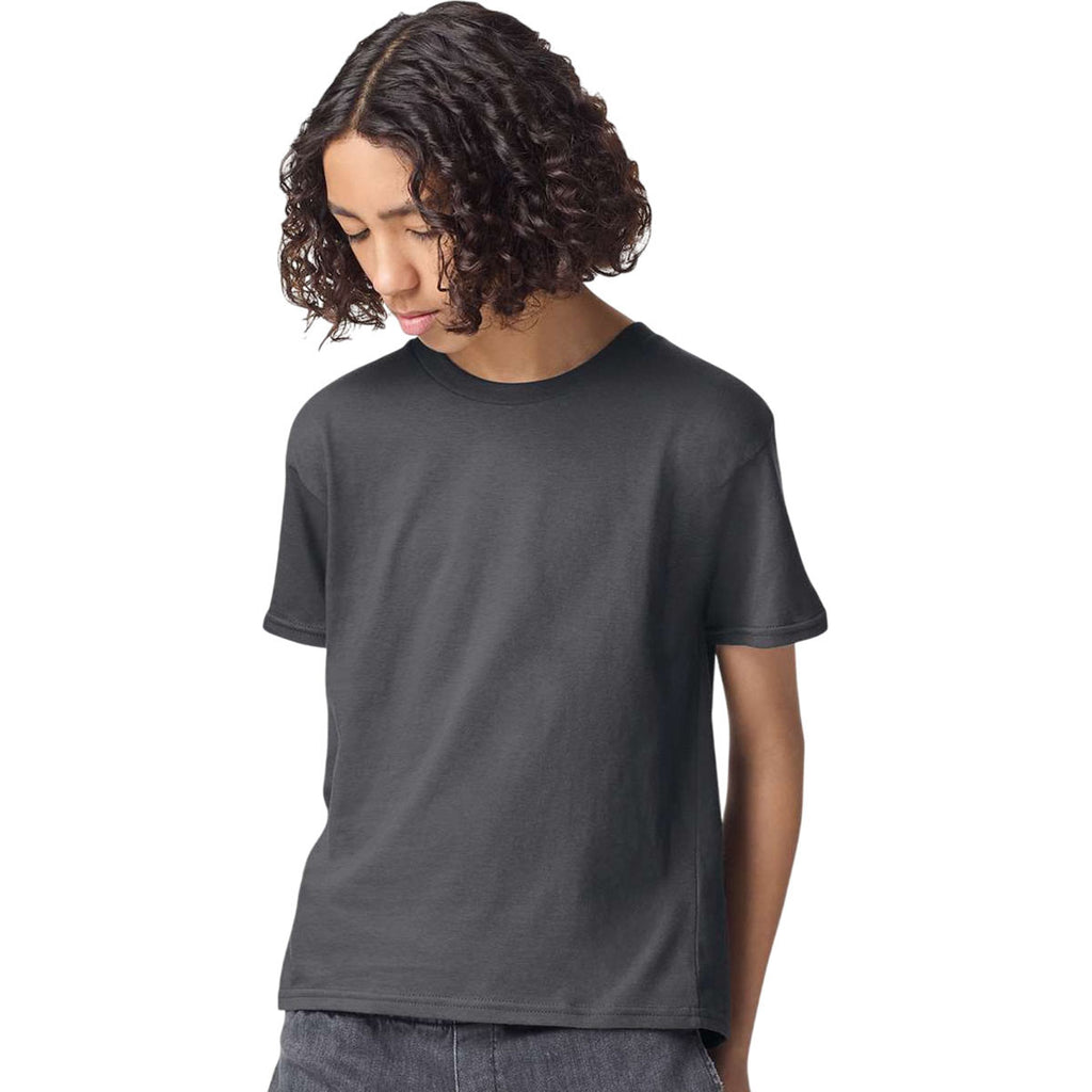 American Apparel Youth Asphalt Fine Jersey Tee